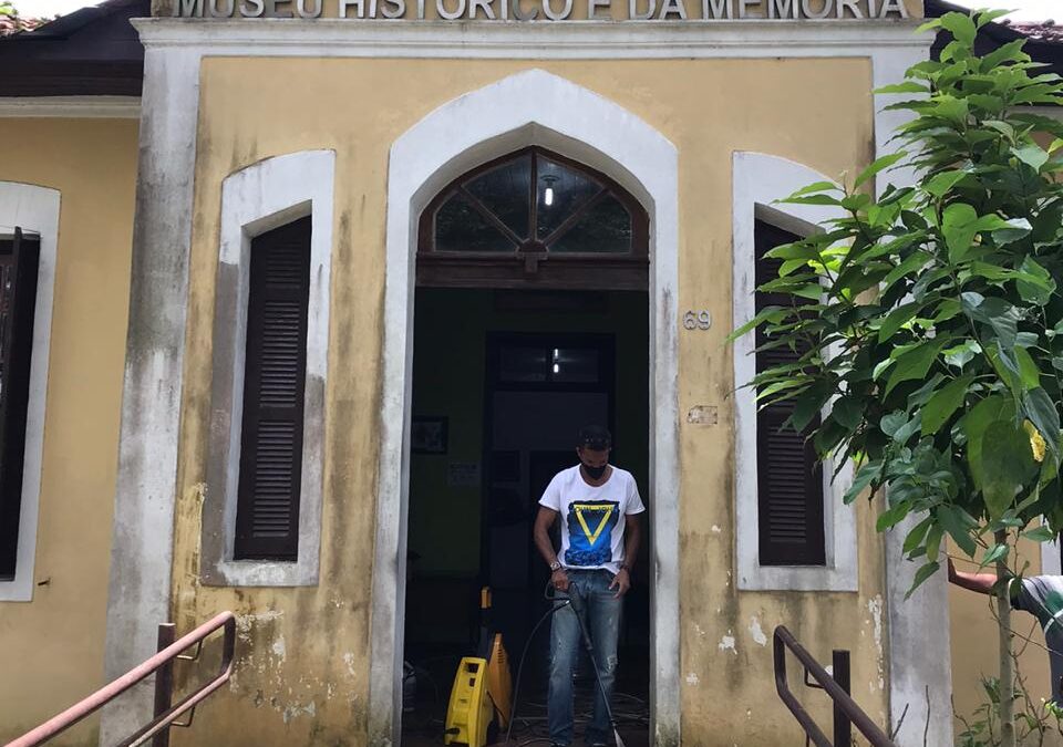 SECRETARIA DE CULTURA INICIA OBRAS DE REVITALIZAÇÃO DO MUSEU E DA BIBLIOTECA