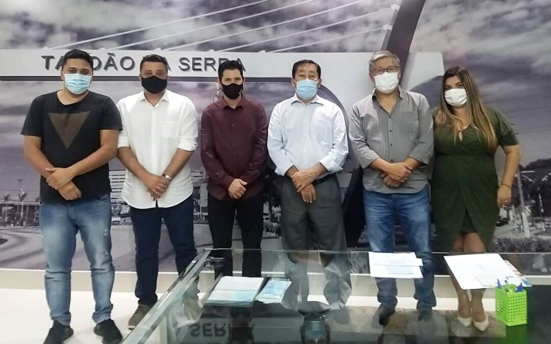 Dr. Nakano se encontra com prefeito e vereadores de Taboão da Serra