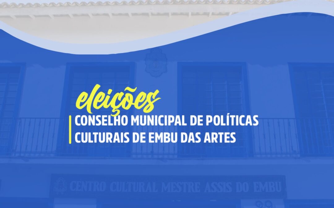 Saiba os locais e documentos para votar na eleição do ‘Conselho de Políticas Culturais’