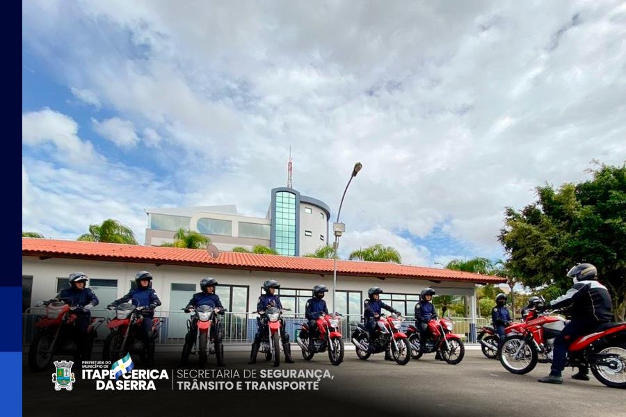 Agentes da Romucam realizam Curso de Pilotagem de Moto