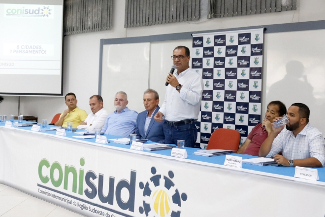 Prefeito Zé Antonio toma posse como vice-presidente do Conisud