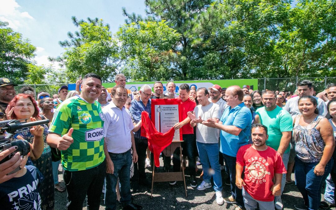 Governo Aprígio inaugura primeiro Ecoponto de Taboão da Serra