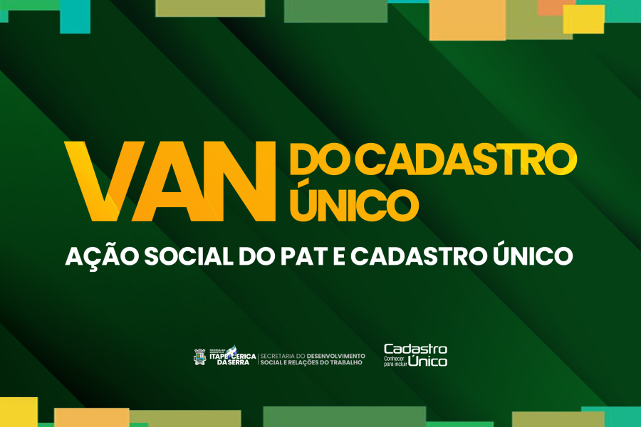 Neste sábado, Conjunto Habitacional Horizonte Azul recebe Van do CadÚnico