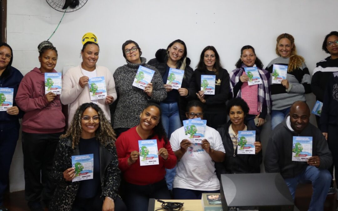 CMV Social recebe Projeto É Tempo de Reciclar