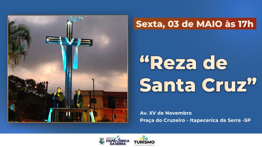 Reza de Santa Cruz abre as festividades de aniversário da cidade