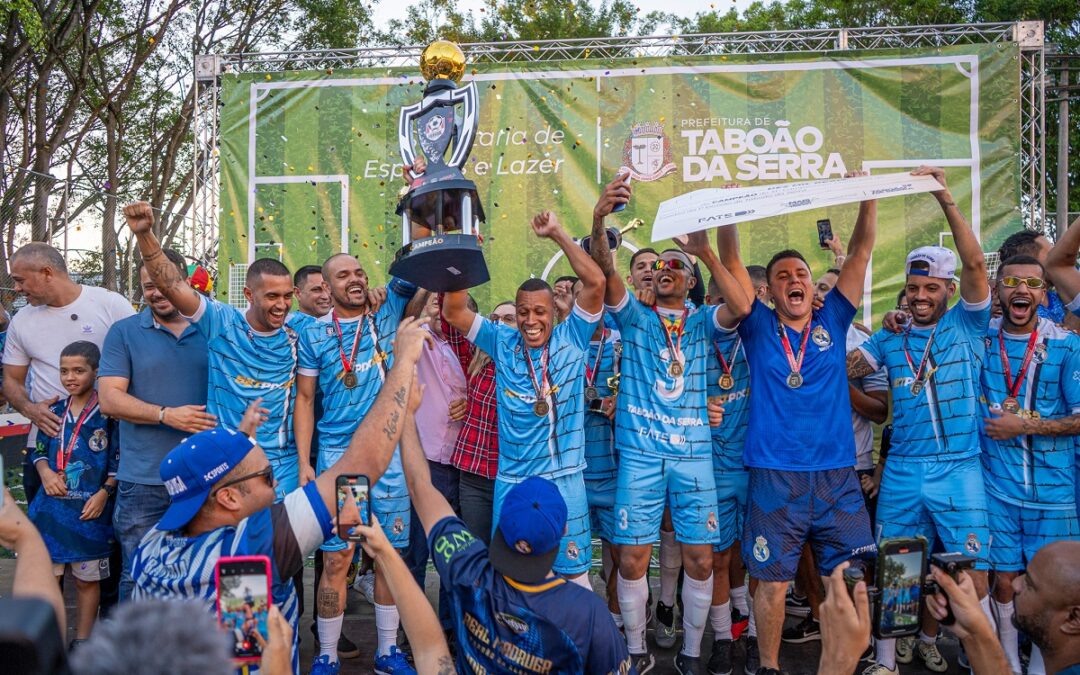 Real Madruga é campeão invicto da 1ª Divisão de Futebol 2024 de Taboão da Serra